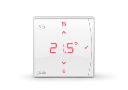 Danfoss 088U2121 termostat ZigBee Biały
