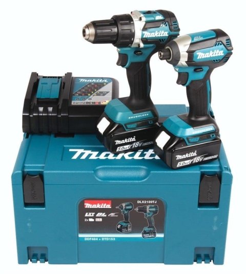 COMBOKIT 18V DLX2189TJ 2X5,0AH MAKITA
