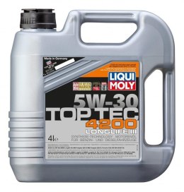 ENGINE OIL LIQUI MOLY TOP TEC 5W30. 4 L