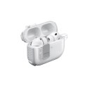 Etui do słuchawek AirPods Pro 3 Titan Pro Mag Case Clear - białe