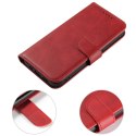 Etui ochronne z klapką do Samsung Galaxy S25+ Magnet Case - czerwone