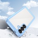 Etui silikonowe z żelową ramką do Samsung Galaxy S25 Outer Space Case - niebieskie