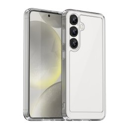 Etui silikonowe z żelową ramką do Samsung Galaxy S25 Outer Space Case - przezroczyste