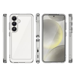 Etui silikonowe z żelową ramką do Samsung Galaxy S25 Outer Space Case - przezroczyste