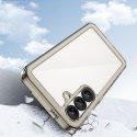 Etui silikonowe z żelową ramką do Samsung Galaxy S25 Outer Space Case - przezroczysto czarne