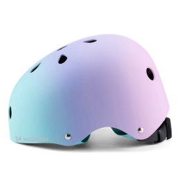 Kask rowerowy BMX hulajnoga 48-52 cm - gradient różowy