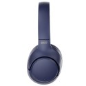 Słuchawki bezprzewodowe nauszne H3 ANC Bluetooth Hi-Res Audio - niebieskie
