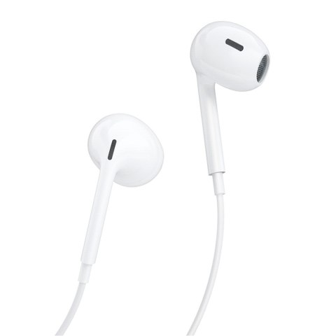 Słuchawki przewodowe douszne X14PROL-W1 iPhone Lightning - białe