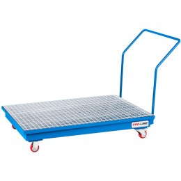 Wanna ociekowa wychwytowa pod 2 beczki 200l PRO-LINE 1210x810x981mm mobilna