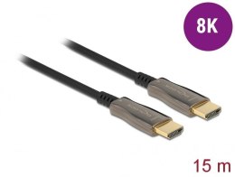 DeLOCK Aktywny Optyczny Kabel HDMI 8K 60 Hz 15 m