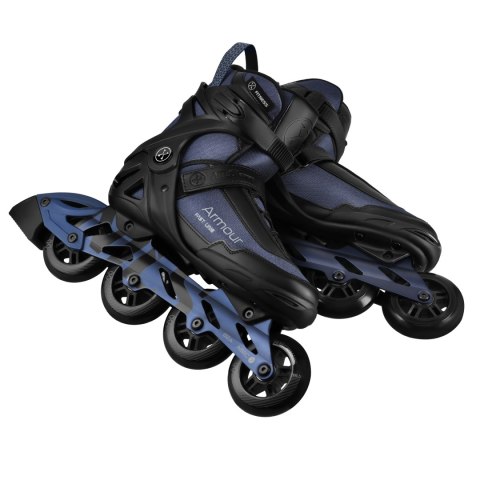 NA22151 ŁYŻWOROLKI ARMOUR GRANATOWE ROZM. 45 NILS EXTREME
