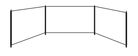 Parawan Easy Camp Huk Windscreen