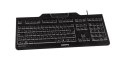 CHERRY KC 1000 SC klawiatura USB QWERTZ Swiss Czarny