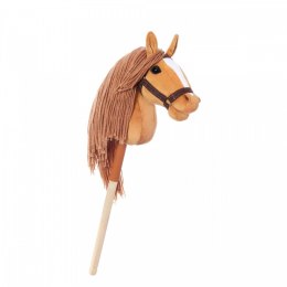 Koń na kiju hobby horse hoppihorse a4 chestnut - brąz, maść kasztanowata