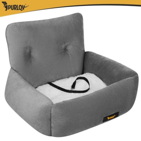 Fotelik samochodowy dla psa S 44x35x30cm Purlov