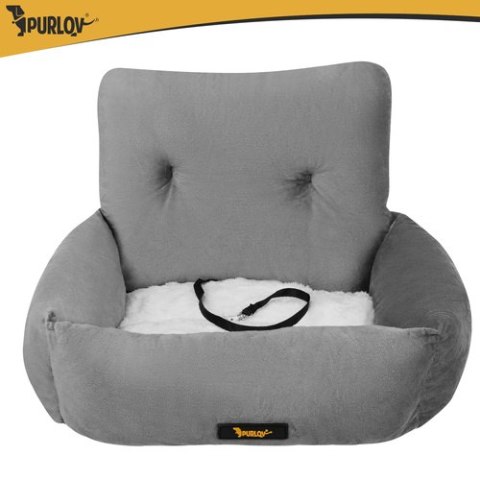 Fotelik samochodowy dla psa S 44x35x30cm Purlov