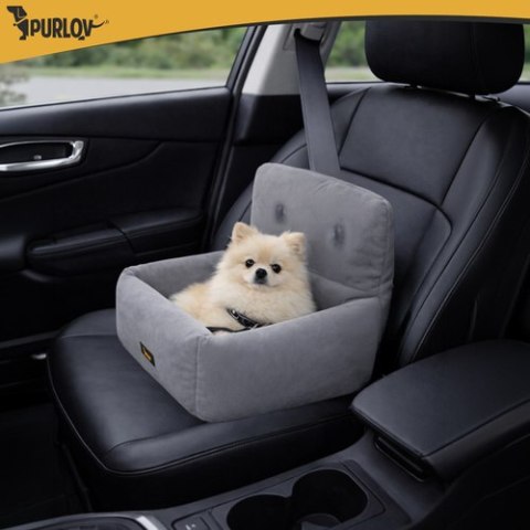 Fotelik samochodowy dla psa S 44x35x30cm Purlov