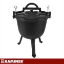 Kociołek żeliwny emaliowany 8l Kaminer