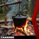 Kociołek żeliwny emaliowany 8l Kaminer