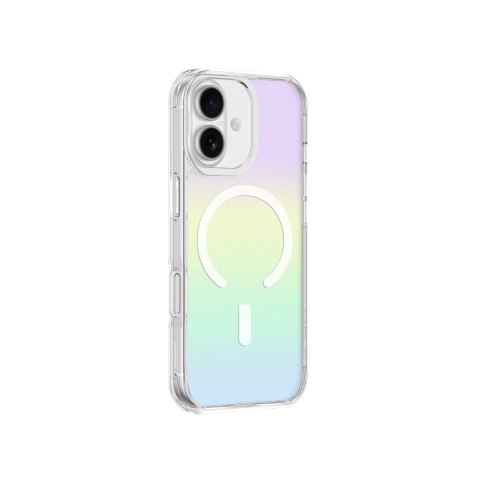 Etui case na iPhone 17 Minimal Mag MagSafe - tęczowe
