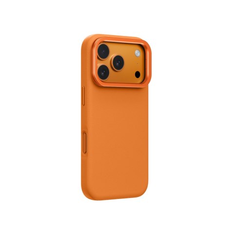 Etui pokrowiec case na iPhone 17 Pro Glamour - pomarańczowe