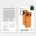 Etui pokrowiec case na iPhone 17 Pro Glamour - pomarańczowe