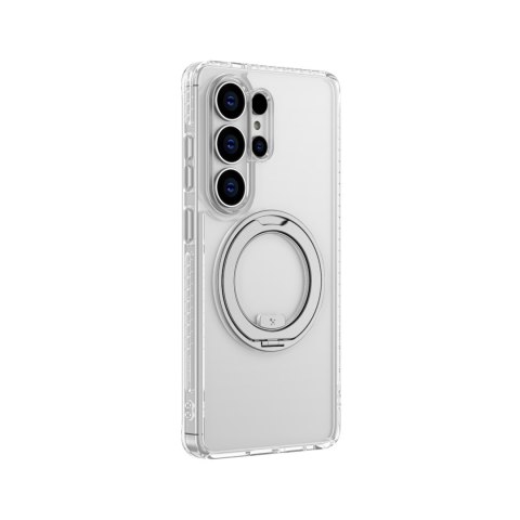 Etui pokrowiec na Samsung S26 Ultra Titan Pro MagSpin Drop Proof Case MagSafe - przezroczysty