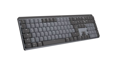 Logitech MX Mechanical klawiatura Biuro RF Wireless + Bluetooth QWERTZ Niemiecki Grafitowy, Szary