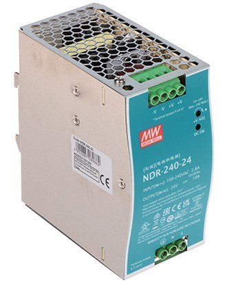 Zasilacz impulsowy NDR-240-24 Mean Well