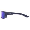 Uvex sportstyle 233 P Okulary do wielu sportów Unisex Oprawki pełne Granatowy (marynarski)