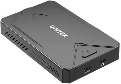 UNITEK S1229CBK01 obudowa do dysków twardych M.2 NVMe & SATA SSD Czarny,