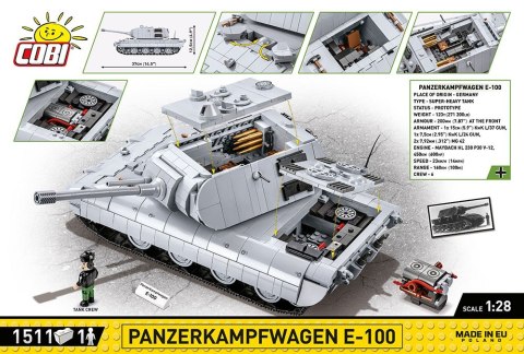Klocki panzerkampfwagen e-100