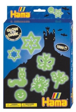 Hama zawieszane pudełko - Świecące w ciemności