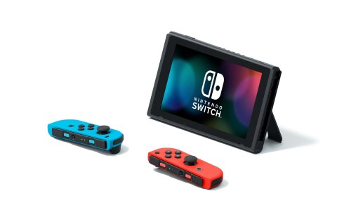 Nintendo Switch przenośna konsola do gier 15,8 cm (6.2") 32 GB Ekran dotykowy Wi-Fi Niebieski, Szary, Czerwony