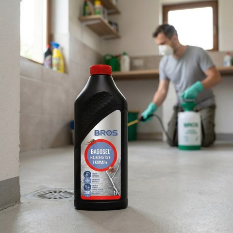 BROS - Bagosel 100EC 1l - preparat do oprysku ogrodu przeciw komarom i kleszczom