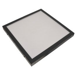 Plafon led Vena 24W 4000K RAL9004 czujnik mikrof