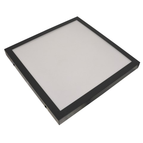 Plafon led Vena 24W 4000K RAL9004 czujnik mikrof