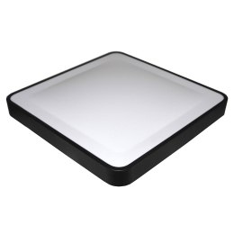 Plafon led Wilton 24W 4000K czarny 330*80 czujnik