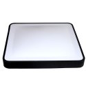 Plafon led Wilton 24W 4000K czarny 330*80 czujnik
