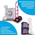 Wózek transportowy 200 kg stalowy 2 koła pompowane magazynowy do ładunków