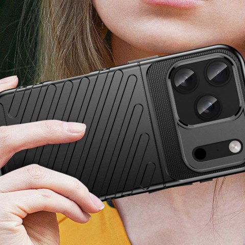 Etui pokrowiec plecki na iPhone 17 Pro Max Thunder Case - czarne