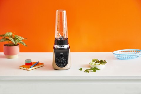 Tefal Blend Up BL190AF0 blender 0,85 l Blender stołowy 1000 W Beżowy, Czarny, Przezroczysty