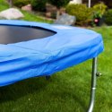Trampolina ogrodowa 490 cm 16FT siatka drabinka 160 kg stabilna UV