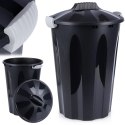 Kosz na Śmieci Odpady Kompostownik Plastikowy Czarny 40 L VILDE ORION