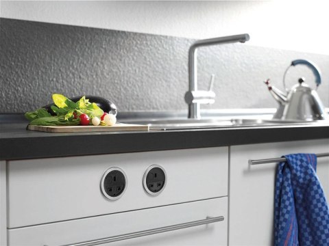 Bachmann 926.001 gniazdko elektryczne Typu F Czarny