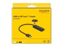 DeLOCK Adapter HDMI-A męski > USB Type-C żeński czarny