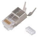 Equip 121148 wtyczka RJ45 Srebrny