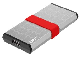 Emtec X205 Mini 256 GB USB Type-C USB 3.2 Gen 2x2 Srebrny
