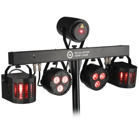 Multiefekt LIGHT4ME BELKA LED PAR DERBY LASER