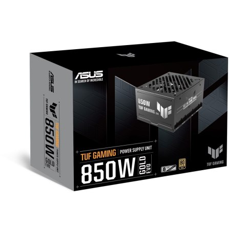 ASUS TUF-GAMING-850G-EVO moduł zasilaczy 850 W 20+4 pin ATX ATX Czarny